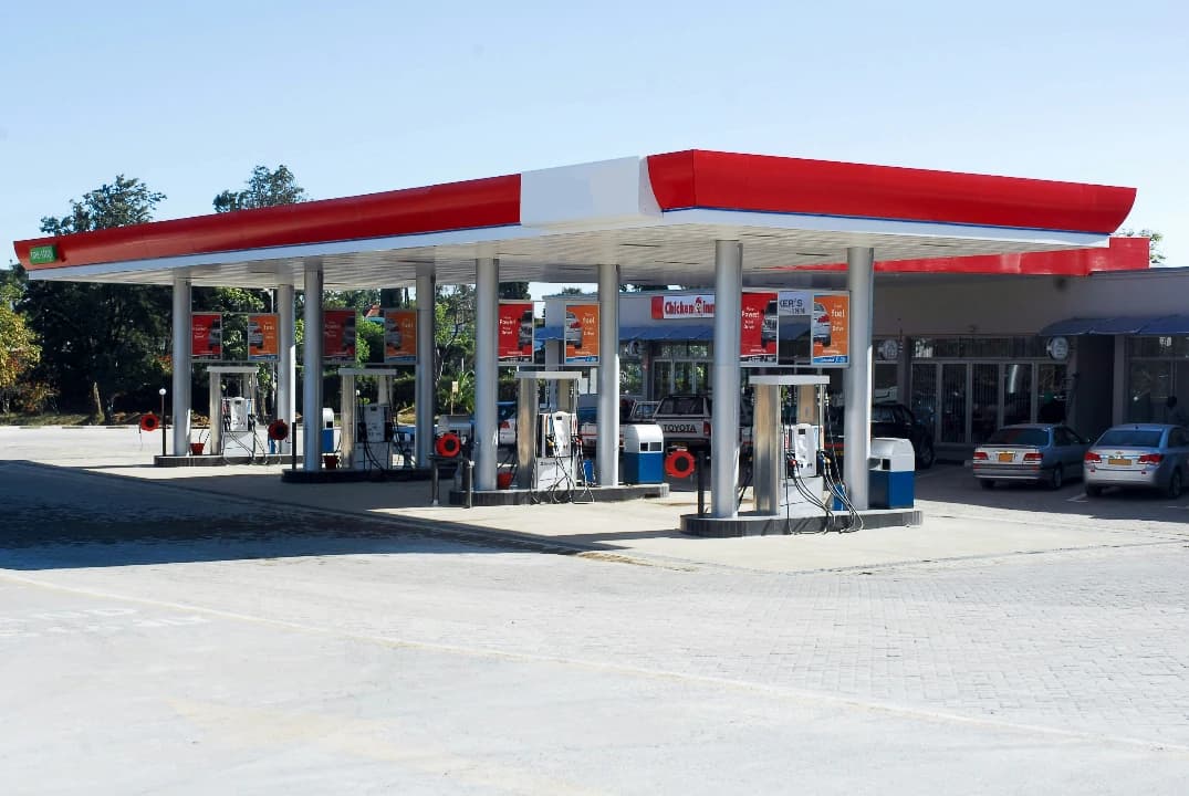 Gas station storefront where kratom products are often sold